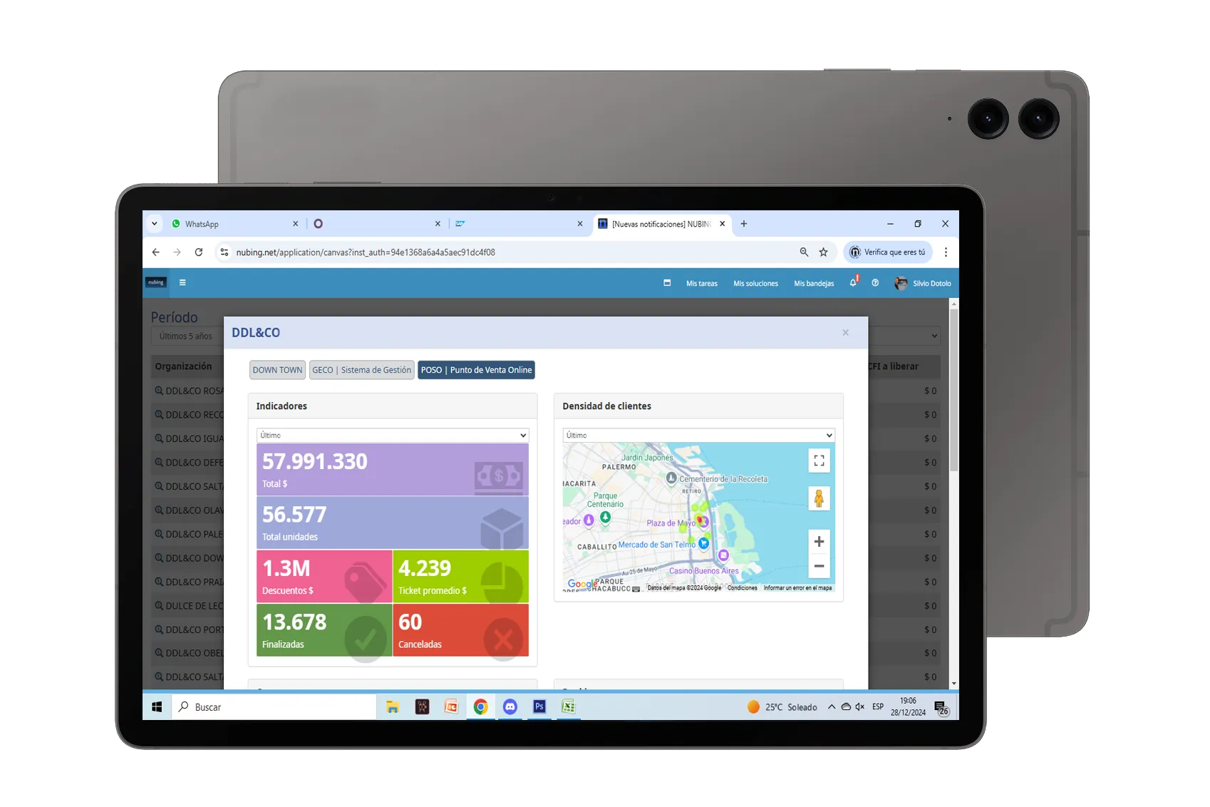 Imagen de una tablet